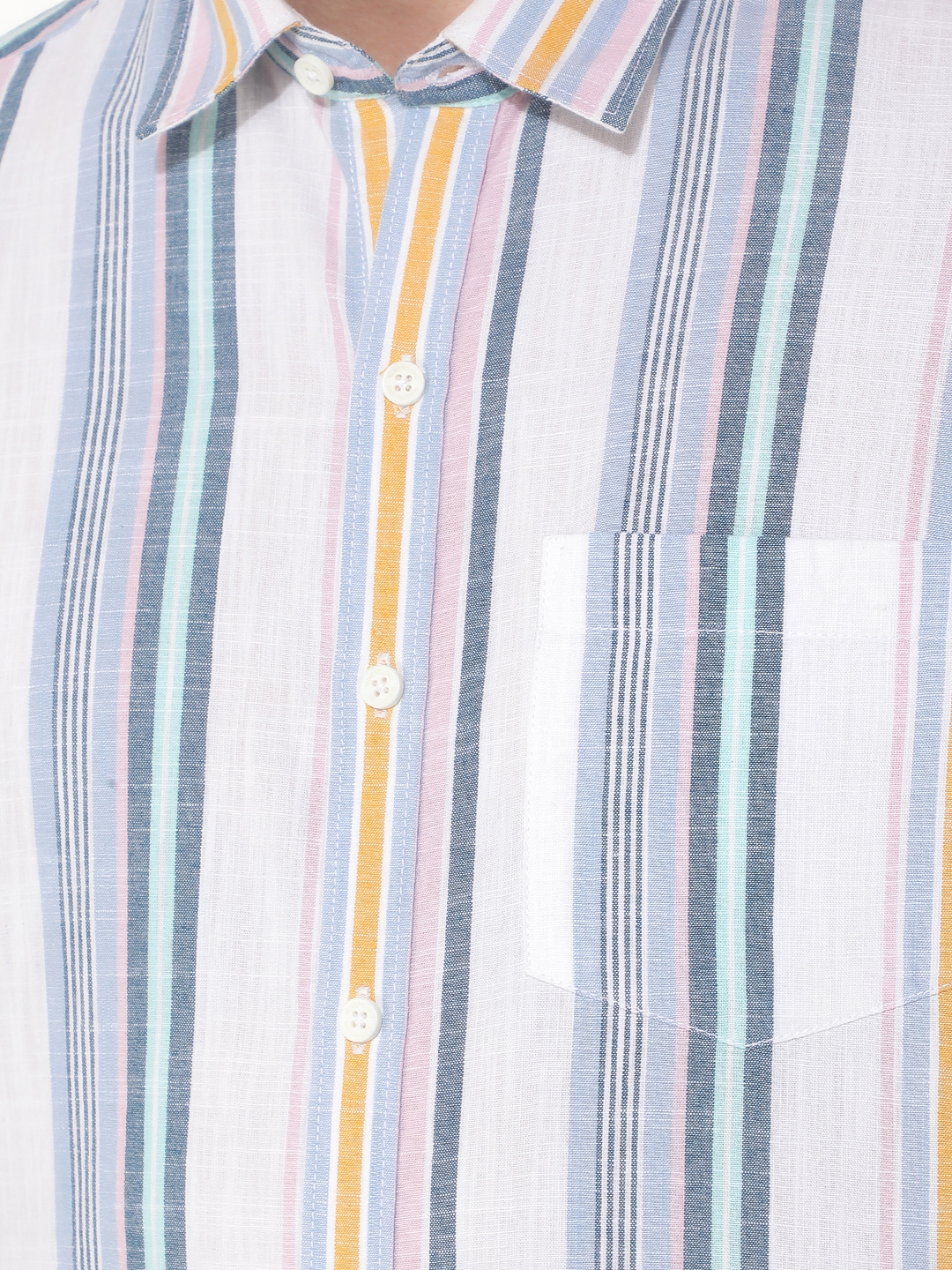 Numero Uno Men Striped Multicolor Shirt